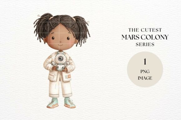 Cute Space Explorer Illustration: A Character for Every Project