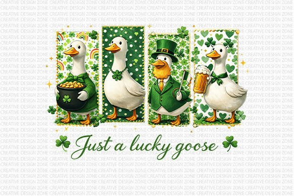 Just a Lucky Goose PNG: Your Secret Weapon for Festive Design