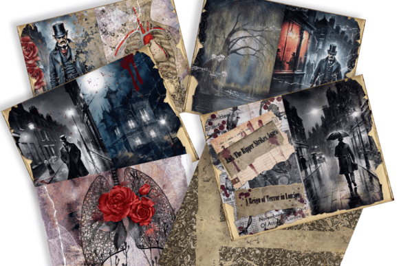 Unveiling the Halloween Journal Kit Jack the Ripper